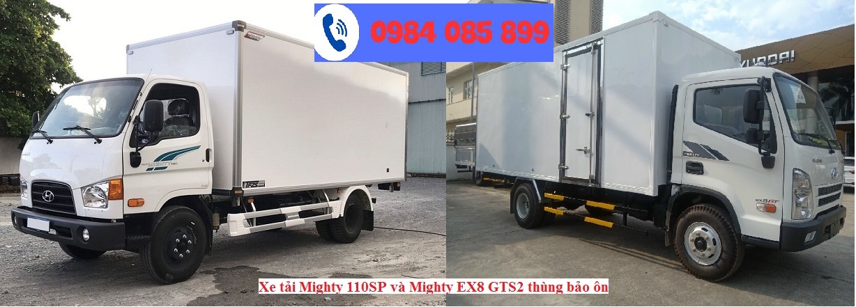 Tư vấn xe tải 110SP và Mighty EX8 GTS2