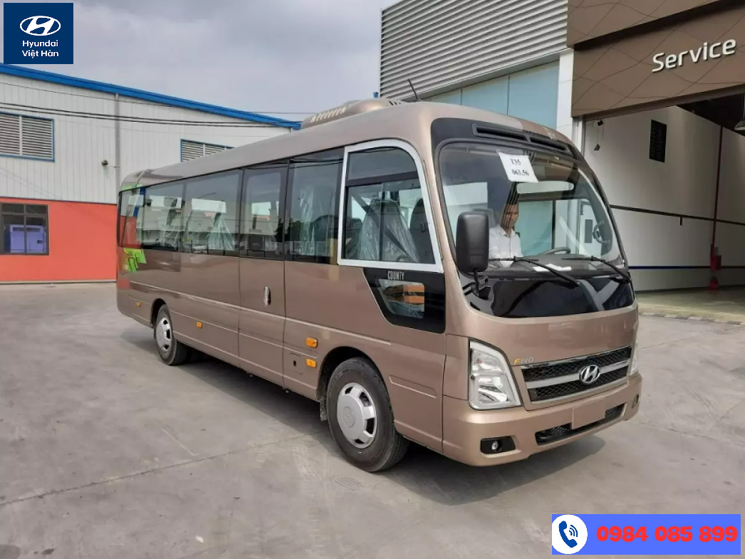 Xe 29 chỗ Hyundai County mới 