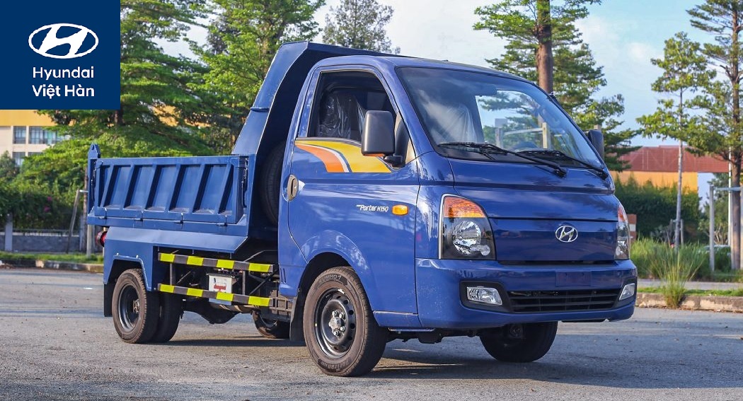 Giới thiệu xe ben 1 tấn Hyundai H150