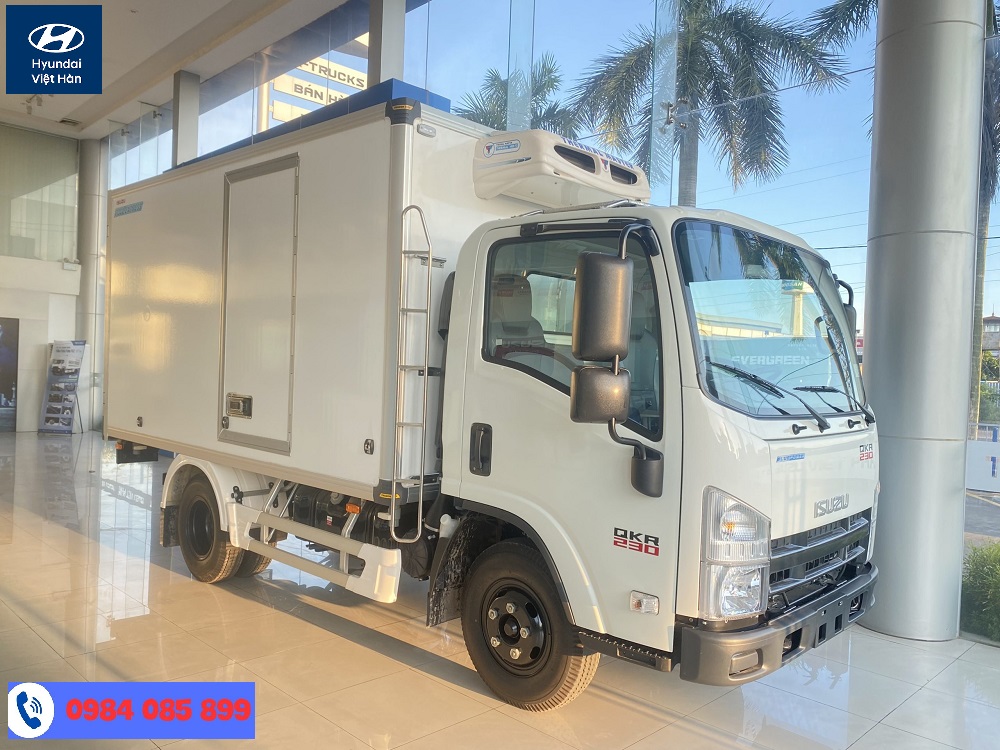Xe đông lạnh 1.5 tấn Isuzu QKR230