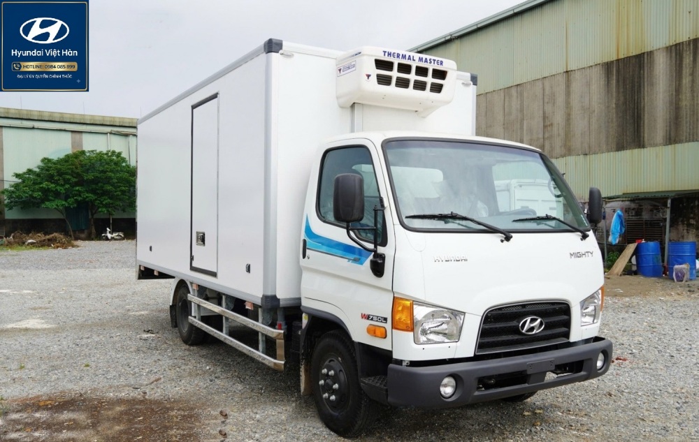Xe thùng đông lạnh 3.5 tấn Hyundai W750L