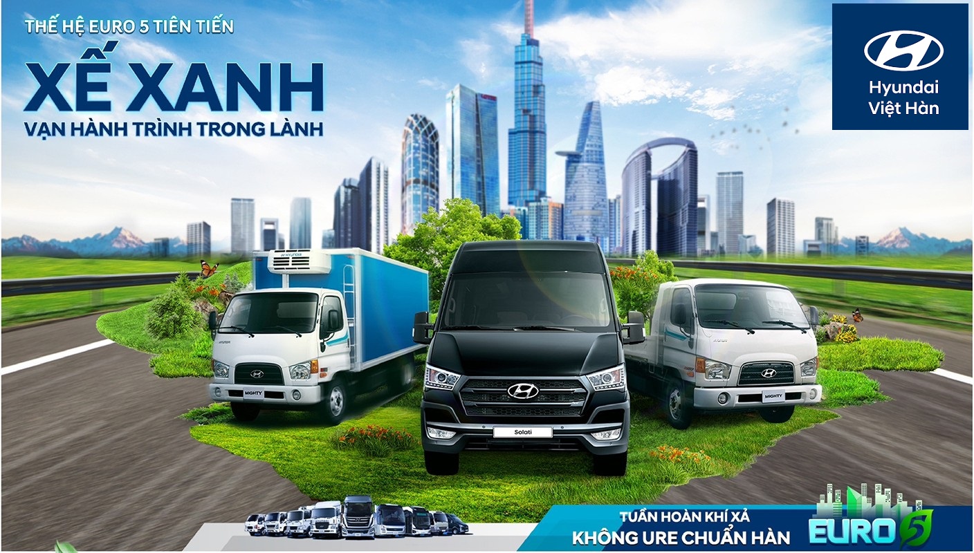 Ra mắt xe tải Huynhdai Euro5