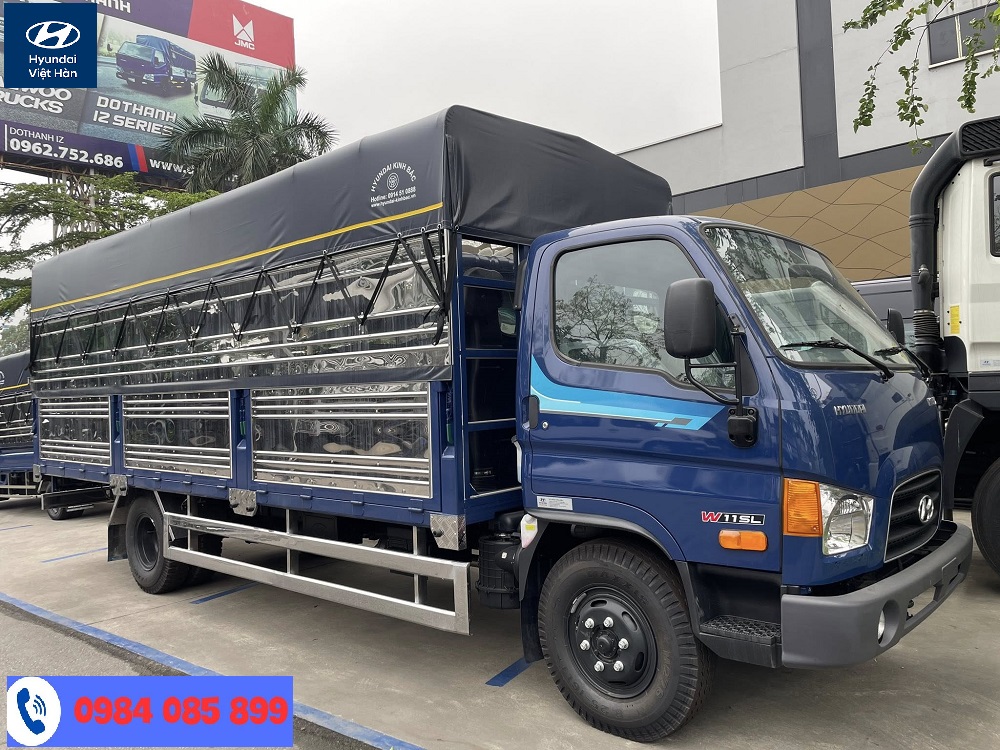 Xe tải Hyundai W11SL 7 tấn Thùng Bạt Euro 5 mới