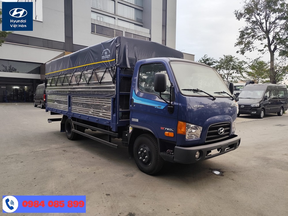 Thông Số Kỹ Thuật Hyundai W750L Thùng Mui Bạt