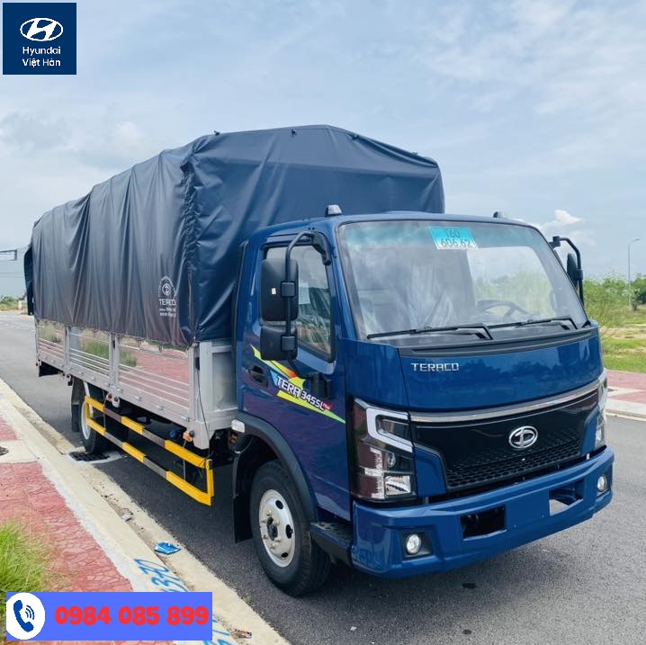 Giá xe tải Teraco 345SL Plus thùng bạt mới cập nhật
