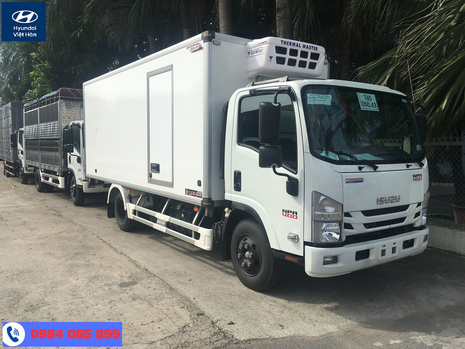 Xe tải thùng 3.5 tấn Isuzu NPR400