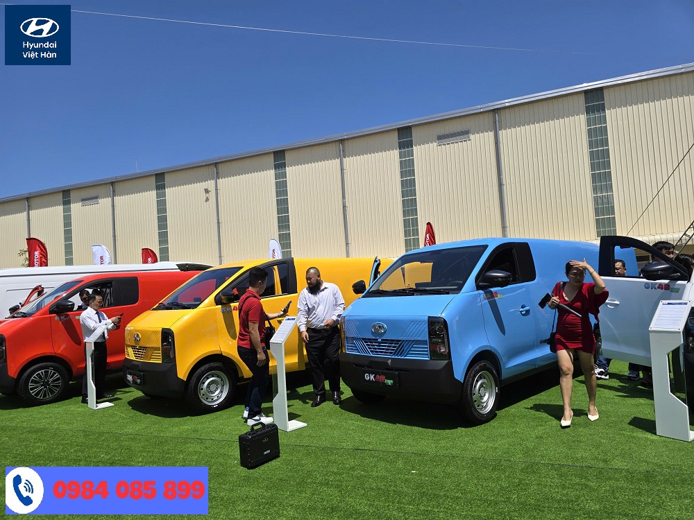 Xe van điện Kim Long GK48 EV thế hệ mới