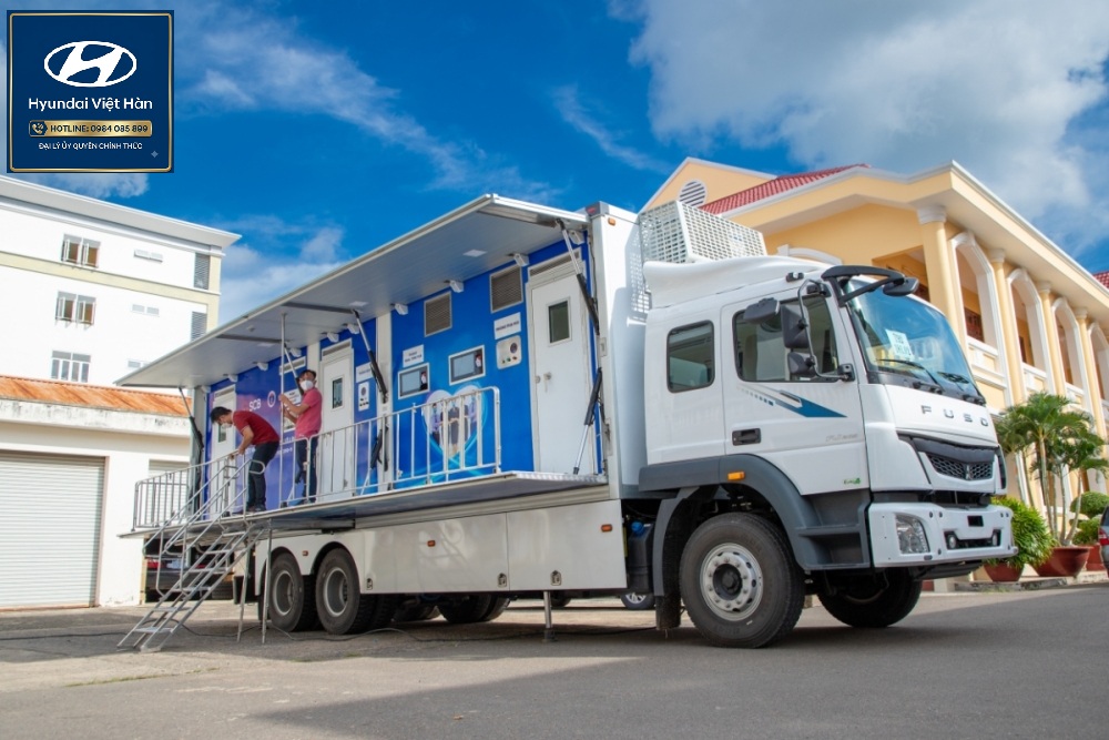 Xe y tế xét nghiệm lưu động phòng chống dịch