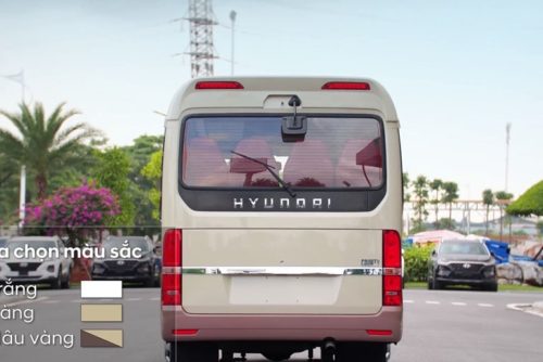 HYUNDAI NEW COUNTY – Xe khách Hyundai 29 chỗ