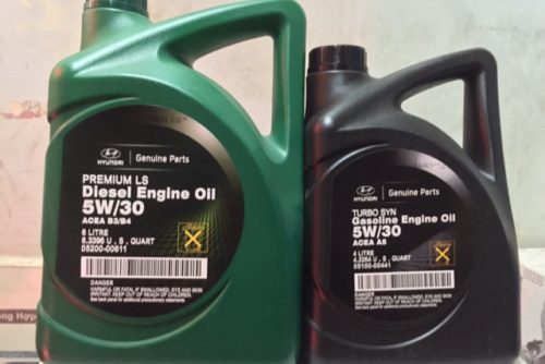 Nhớt Hyundai Chính hãng 5w30 4L