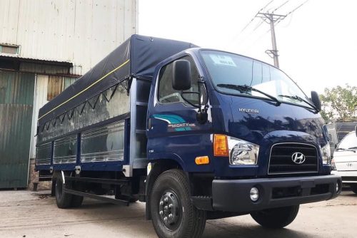 Hyundai 110XL thùng bạt inox 7 tấn