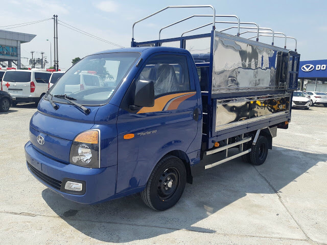Giá lăn bánh xe tải Hyundai H150 thùng bạt