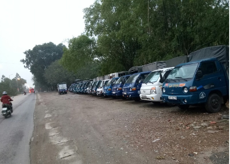 Bãi bán xe tải 1 tấn cũ ở Bắc Ninh