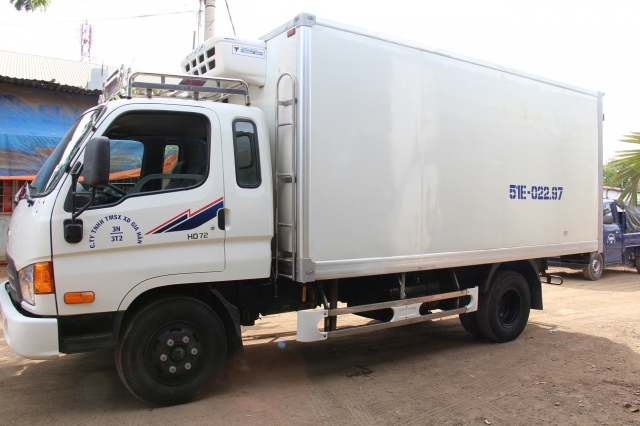 Đóng mới thùng xe tải Thùng xe tải đông lạnh cũ thùng đông lạnh thanh lý  Hyundai Hino Isuzu Kia