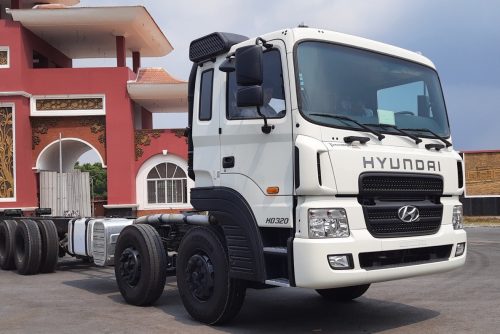 Xe chở xăng dầu 22 khối Hyundai HD320