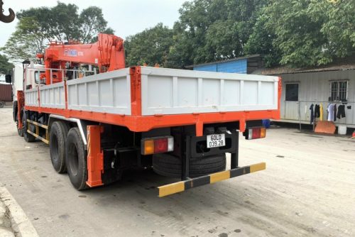 Xe tải cẩu 12 tấn Hyundai HD320