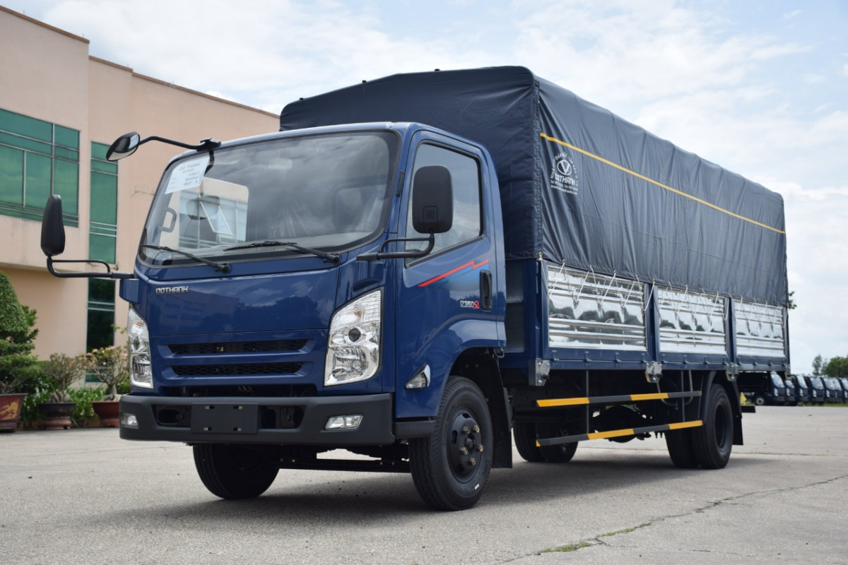 Xe tải Đô Thành IZ350SL thùng bạt dài 6m3