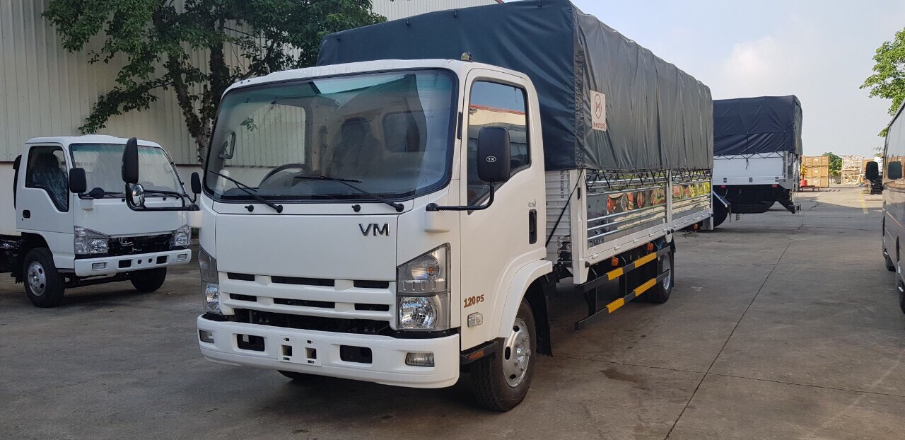Xe tải Vĩnh Phát M750SL thùng bạt dài 6.2m
