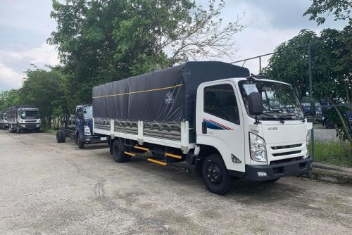 Giá xe tải IZ350SL thùng bạt