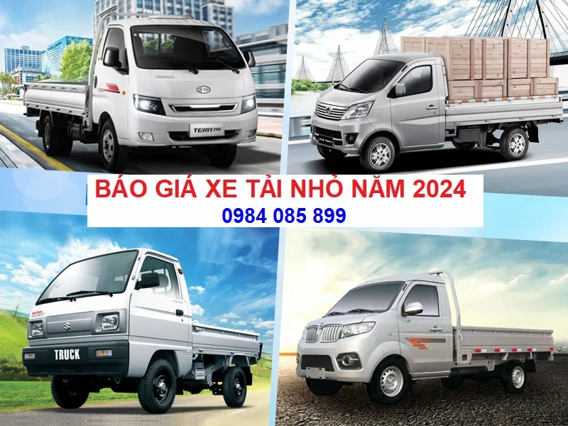 Báo giá xe tải nhỏ 2024