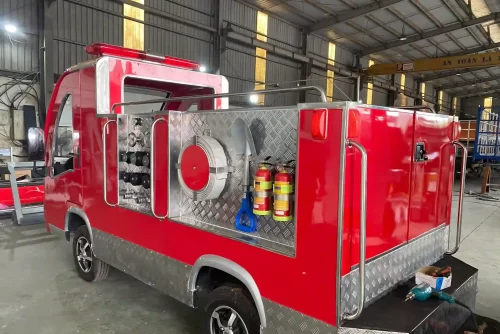 XE CỨU HỎA CHẠY ĐIỆN