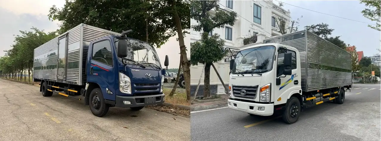 So sánh xe tải Tera 345SL và đô thành IZ350SL