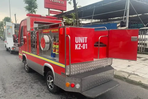 XE CỨU HỎA CHẠY ĐIỆN