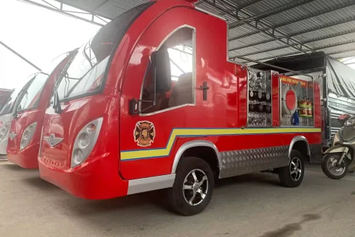 XE CỨU HỎA CHẠY ĐIỆN